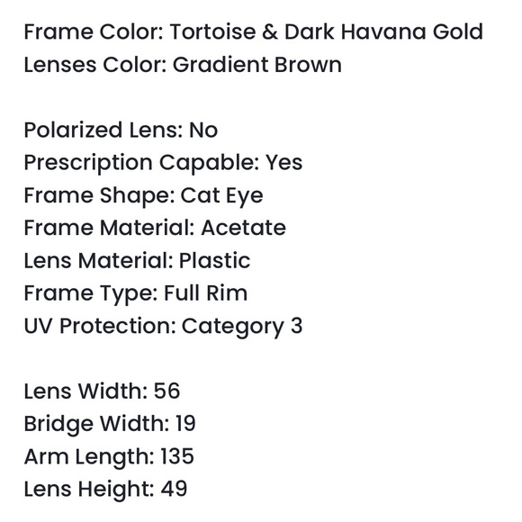 🆕New/Authentic Chopard Cat Eye Sunglasses (SCH258 0748) - Picture 12 of 12